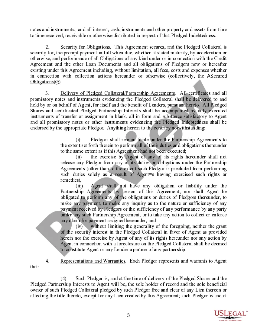 Get Agreement Pledge of Stock and Collateral for Loan Preview Agreement Pledge of Stock and Collateral for Loan