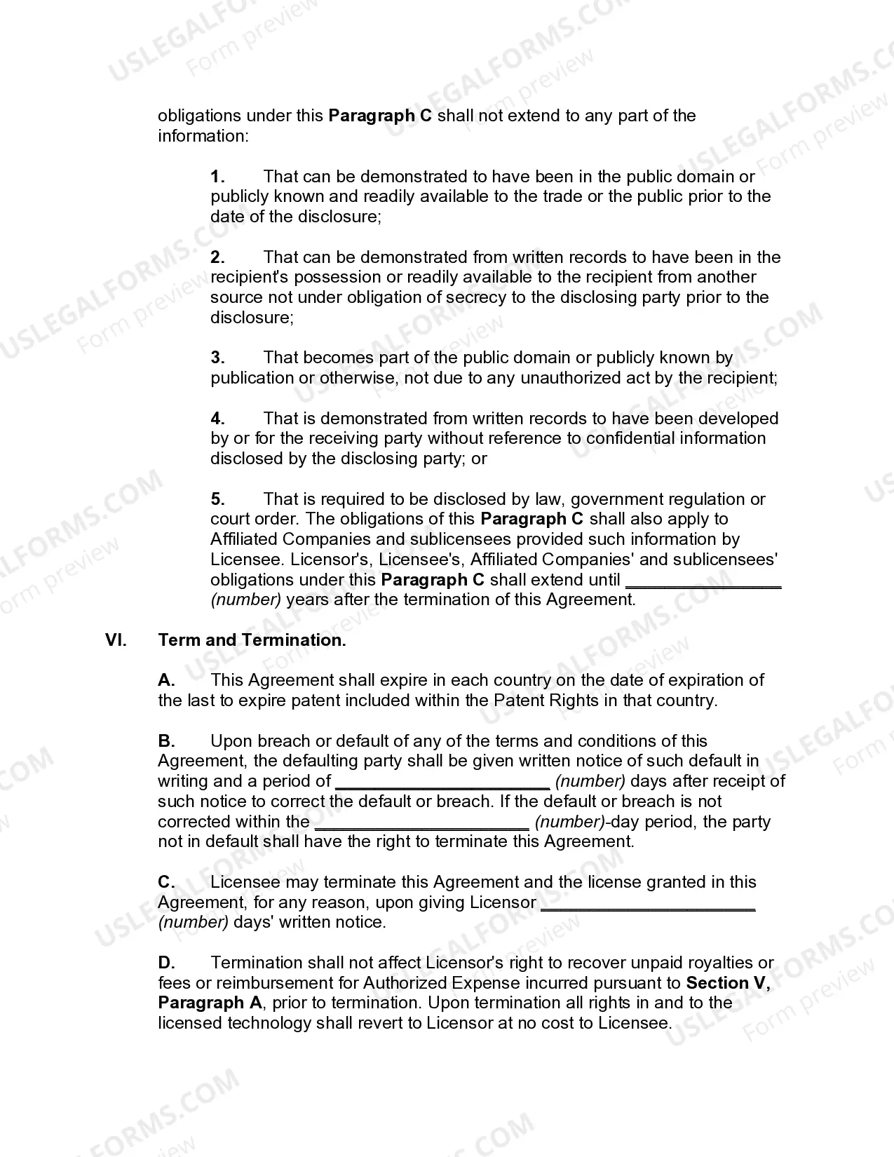 Preview Exclusive License Agreement between Individual Inventor and Corporation