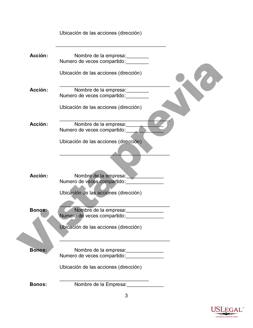 Preview Hoja de información de activos