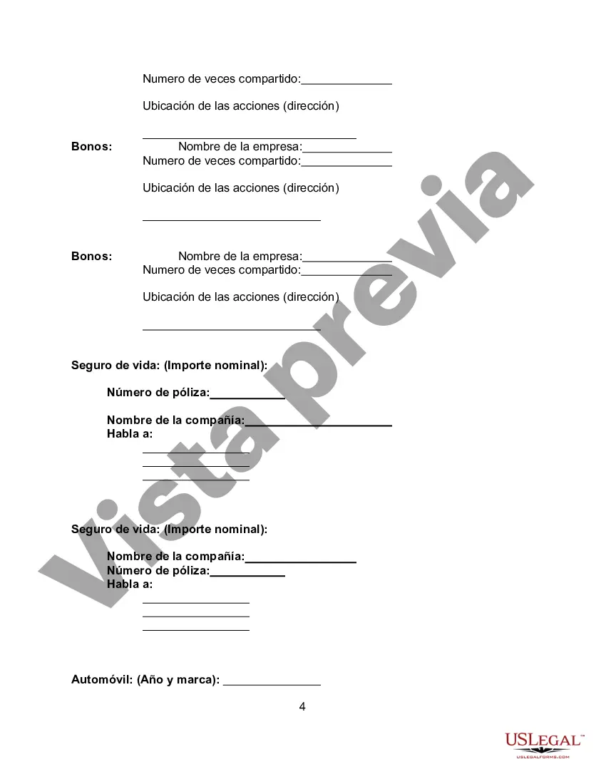 Preview Hoja de información de activos