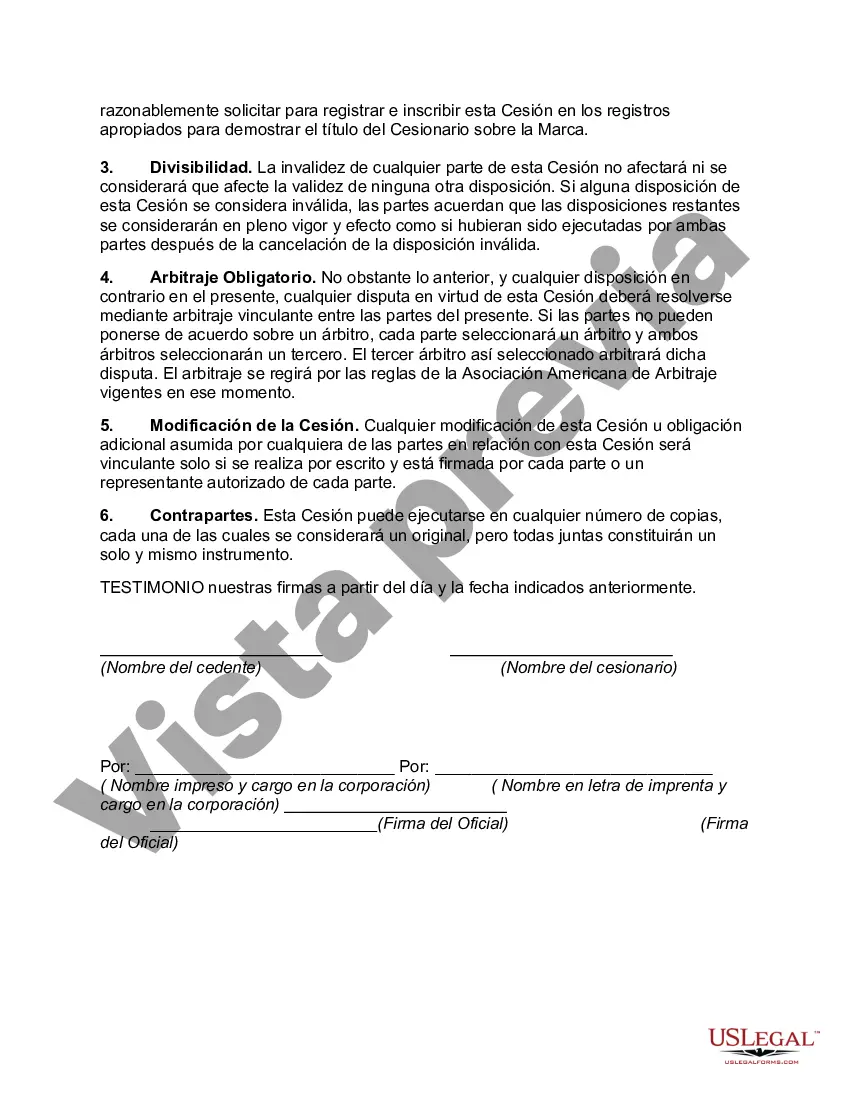 Preview Cesión de Marca