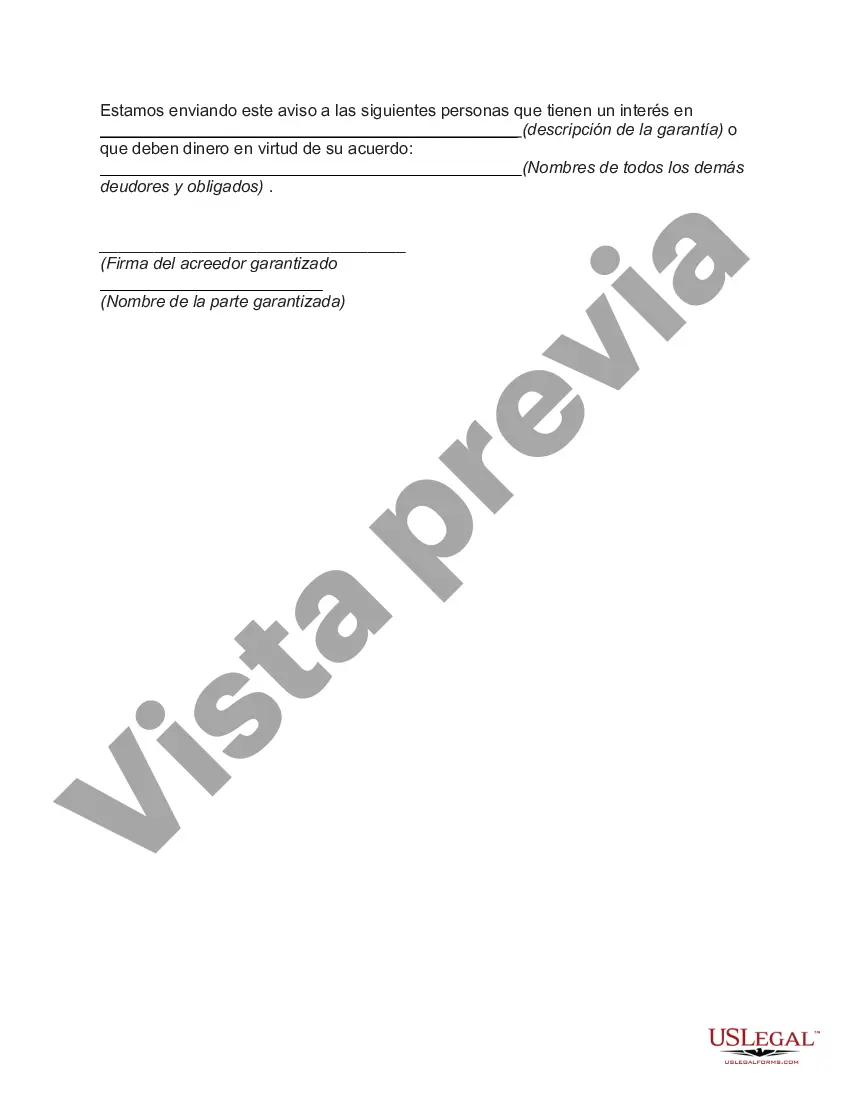 Preview Aviso de Venta Pública de Garantía (Bienes de Consumo) por Incumplimiento