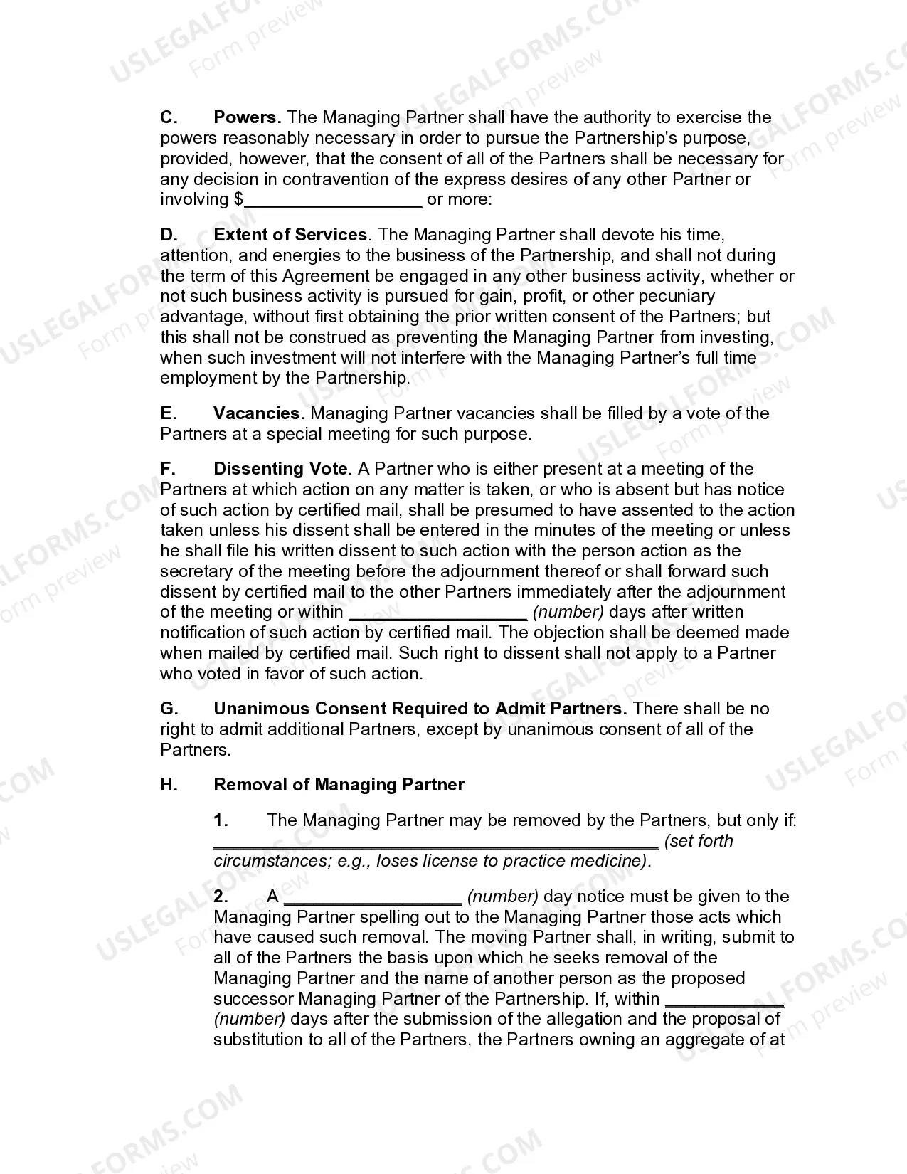 Preview Professional Limited Liability Partnership Agreement to Practice Medicine