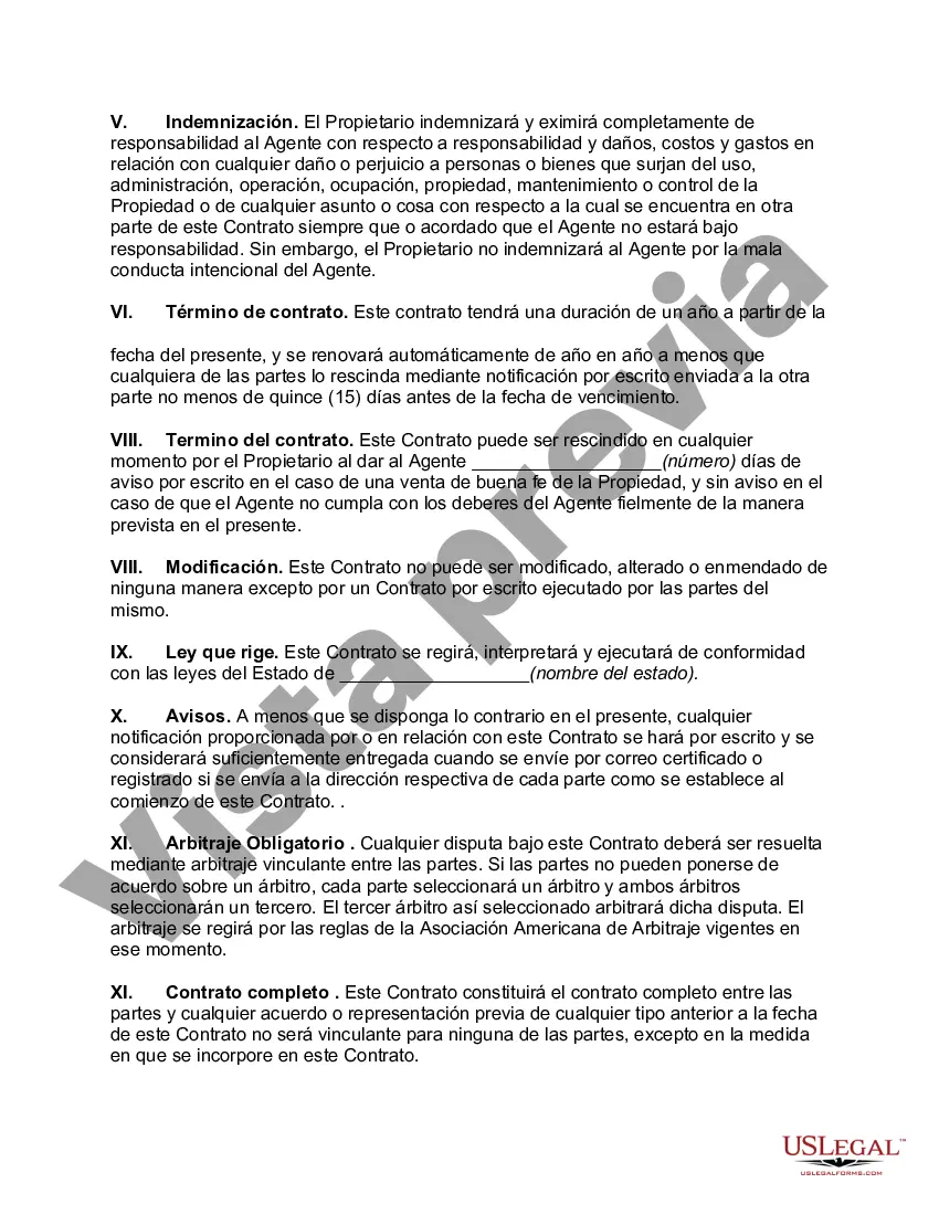 Preview Contrato de Gestión de Vivienda Unifamiliar