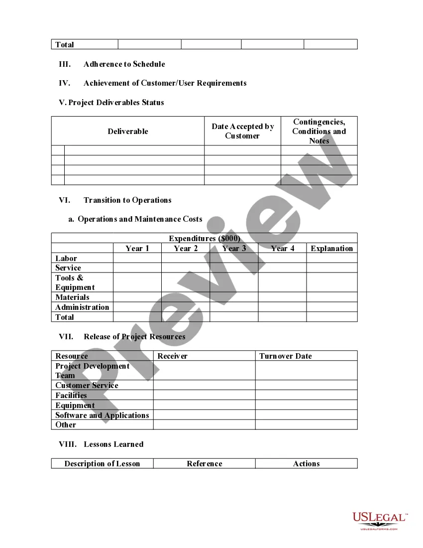 Get Project Assessment Preview Project Assessment