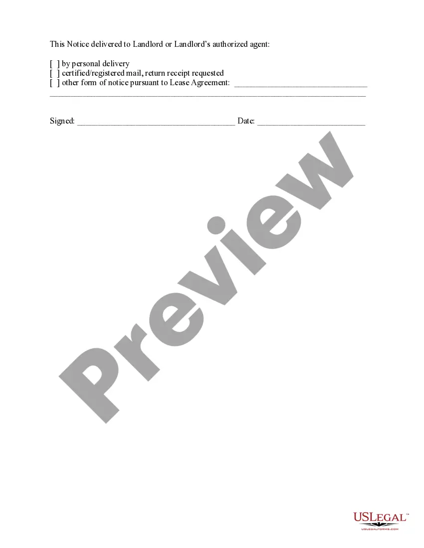 Preview Letter from Tenant to Landlord Containing Notice that Doors are Broken and Demand Repair