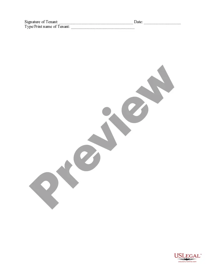 Preview Letter from Tenant to Landlord with Demand that Landlord Repair Plumbing Problem