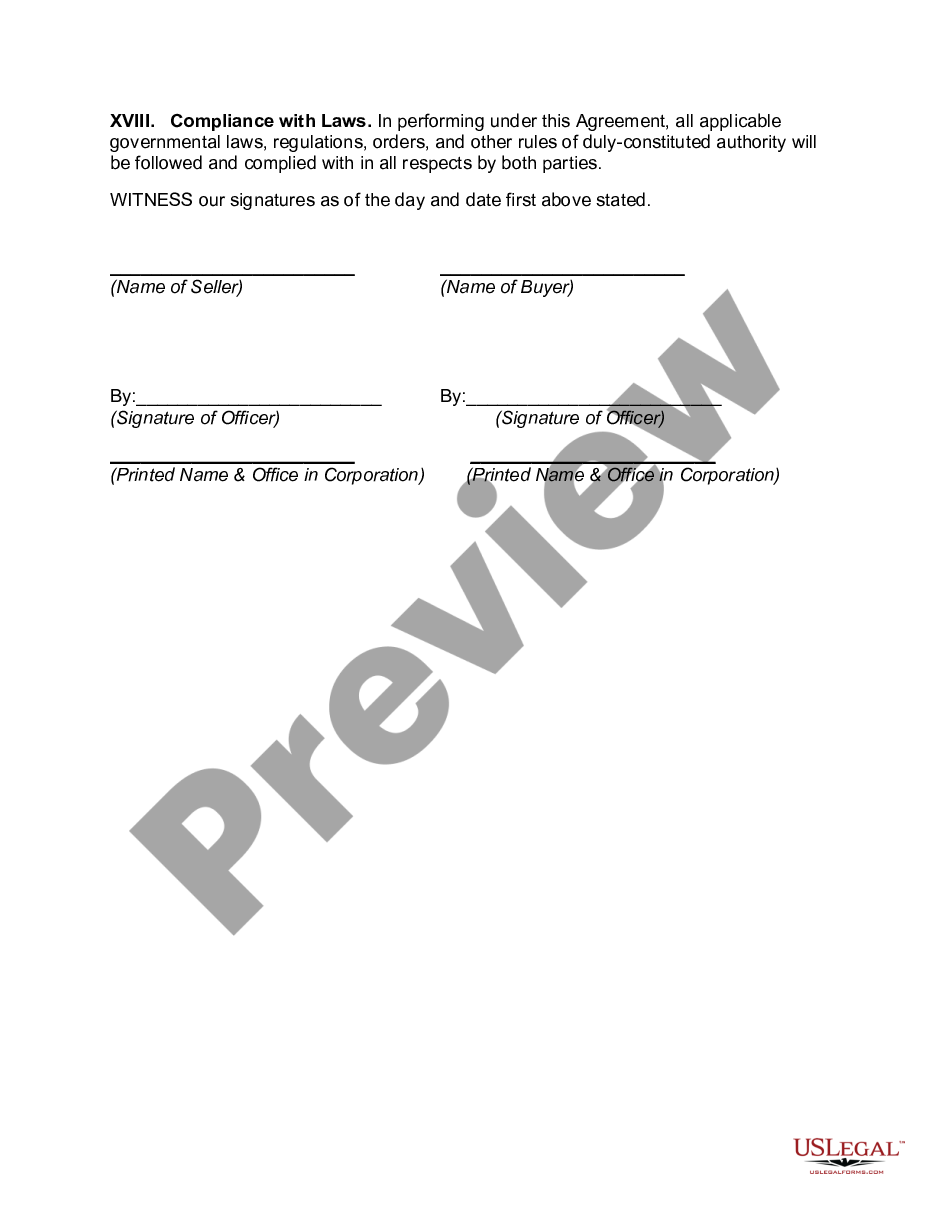 page 3 Agreement for Sale of Business by Sole Proprietorship including Purchase of Real Property preview