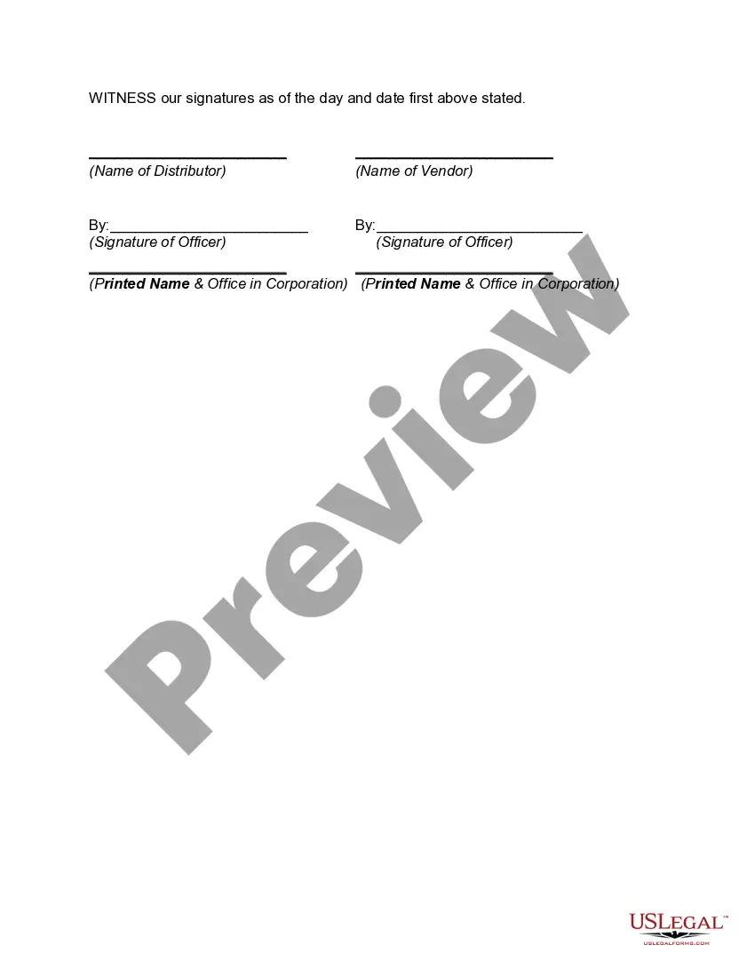Get Software Distribution Agreement - Right to Provide and Market Software to End Users Preview Software Distribution Agreement - Right to Provide and Market Software to End Users