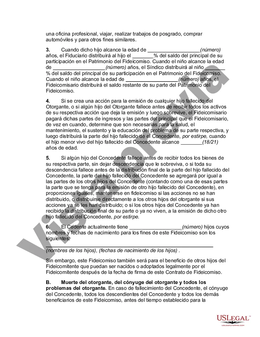 Preview Fideicomiso de seguro de vida irrevocable: los beneficiarios tienen derecho de retiro de Crummey