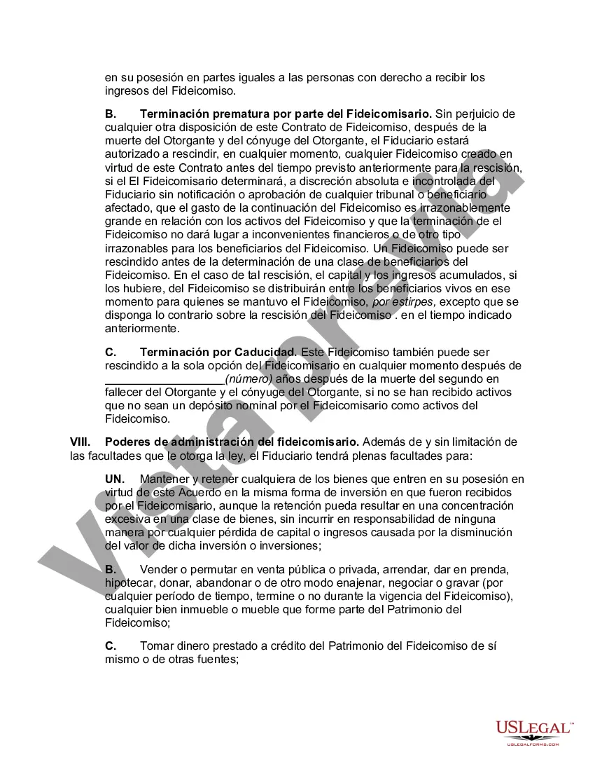 Preview Fideicomiso de seguro de vida irrevocable: los beneficiarios tienen derecho de retiro de Crummey