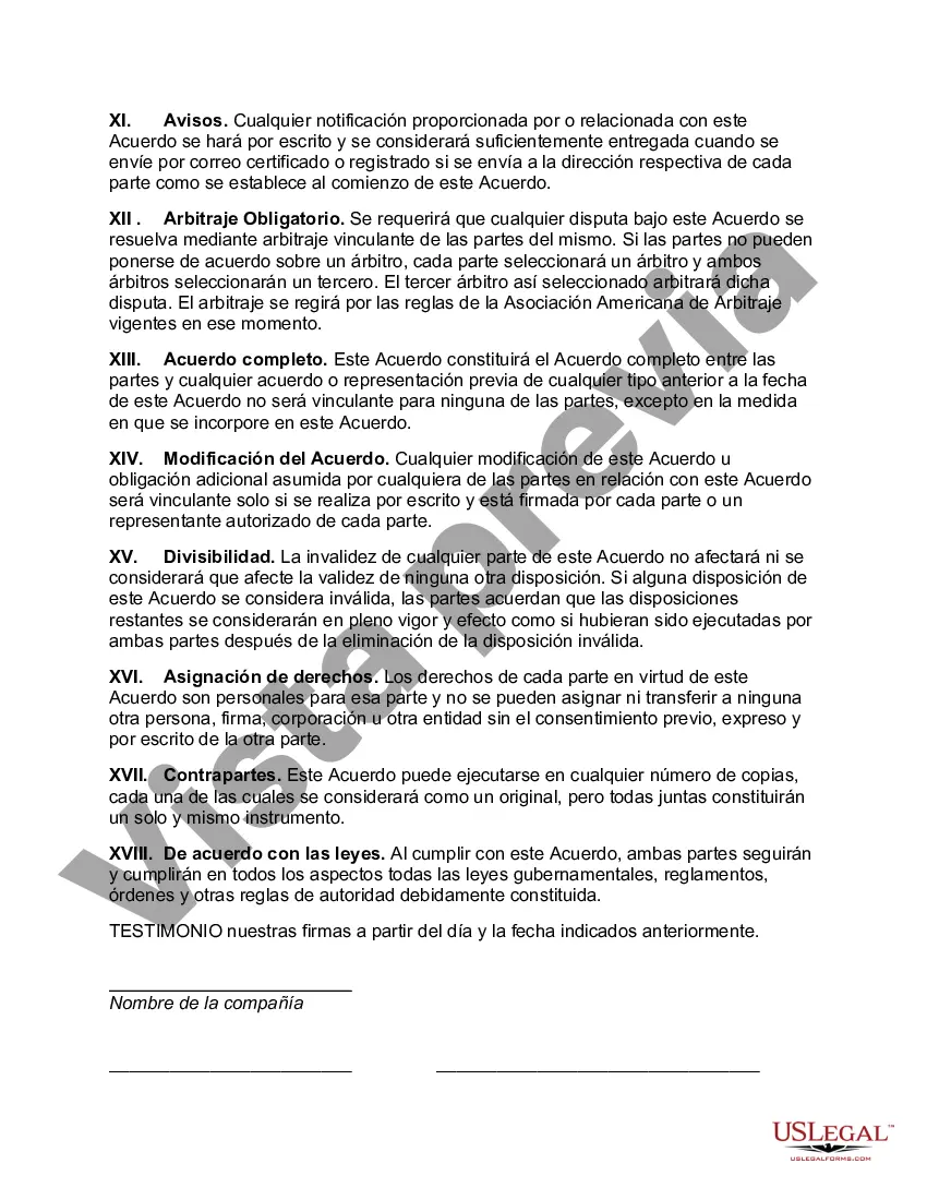 Preview Acuerdo de consultoría con contratista independiente