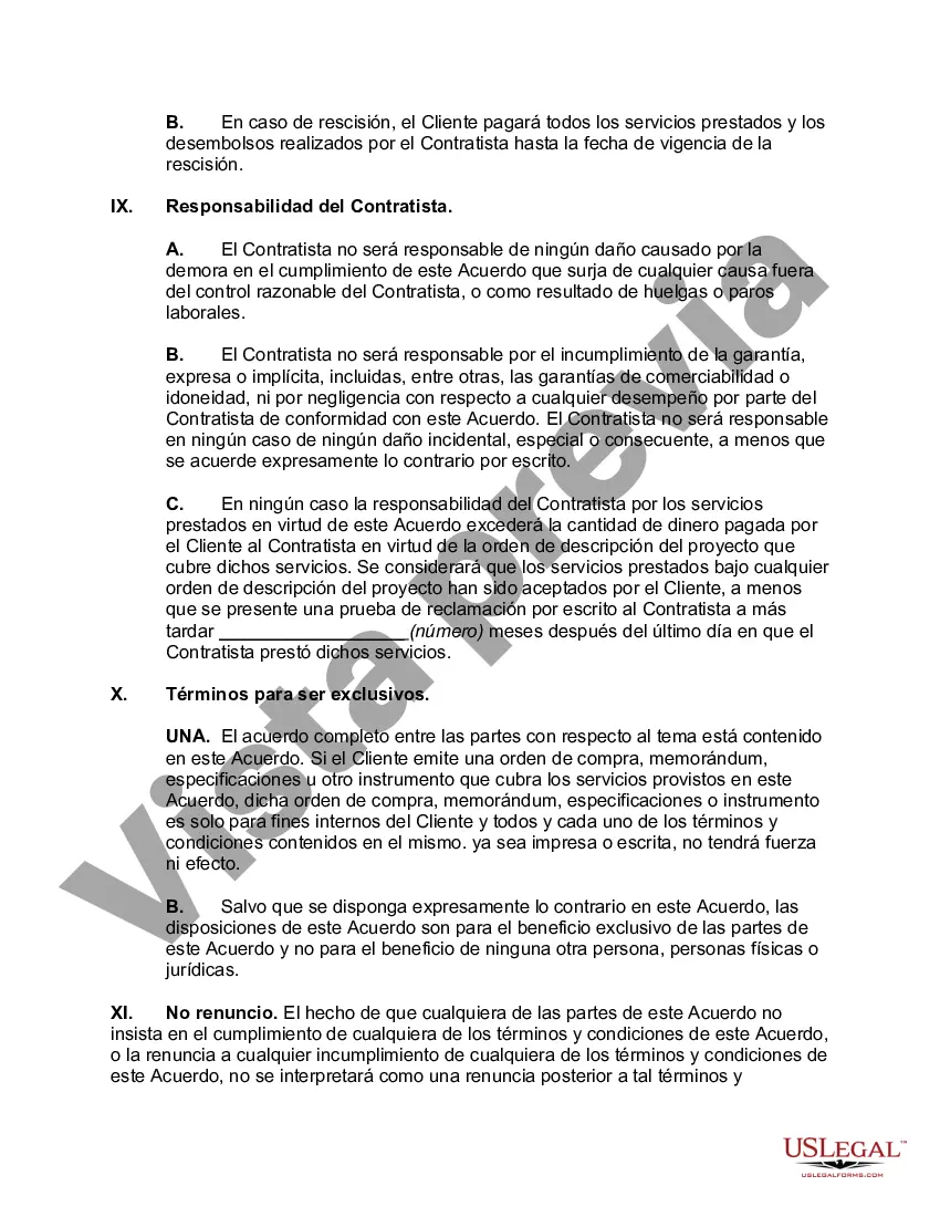 Preview Contrato con Contratista Independiente para Programación de Sistemas y Servicios Relacionados