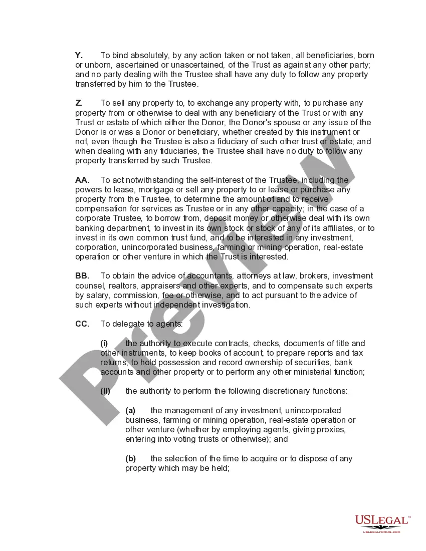 Get Qualified Subchapter-S Trust for Benefit of Child with Crummey Trust Agreement Preview Qualified Subchapter-S Trust for Benefit of Child with Crummey Trust Agreement