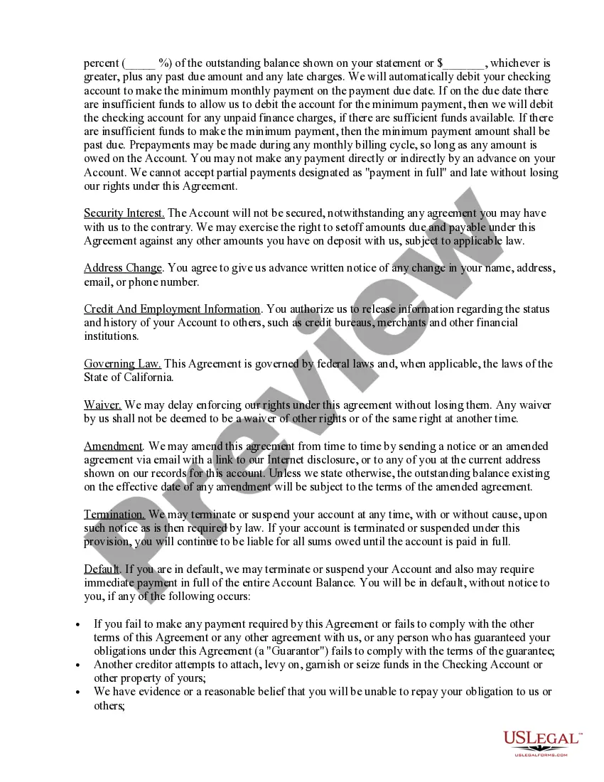 Get Overdraft Agreement with Bank Preview Overdraft Agreement with Bank