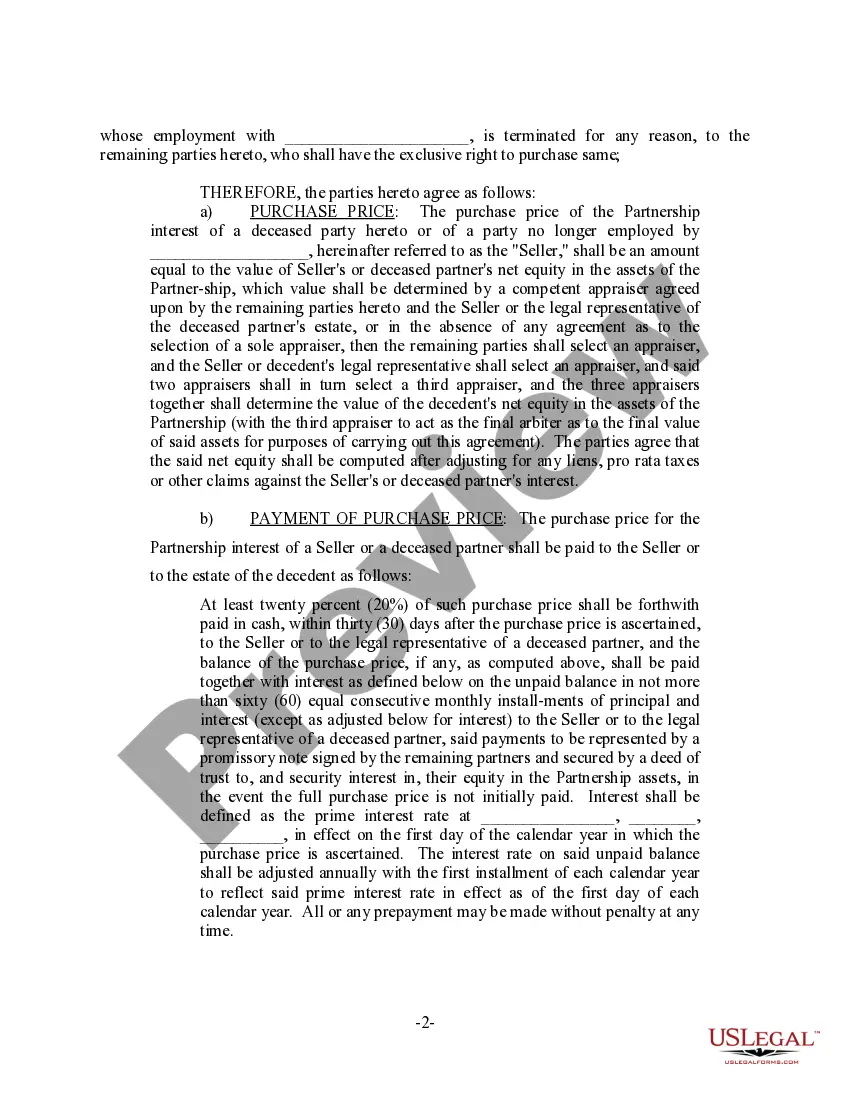 Preview Partnership Agreement for Professional Practice