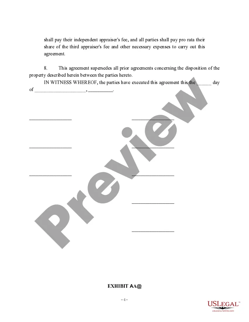 Preview Partnership Agreement Re Land