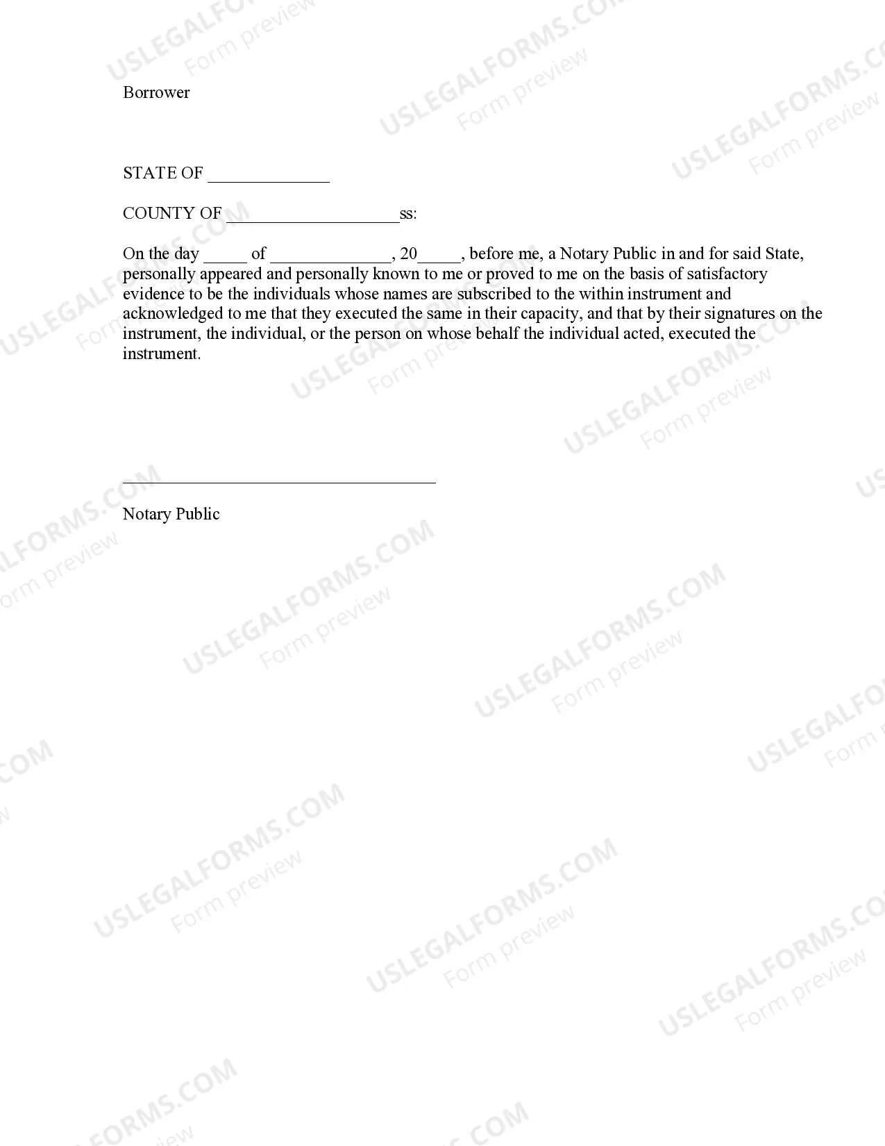 Preview Cooperative Apartment Loan Security Agreement