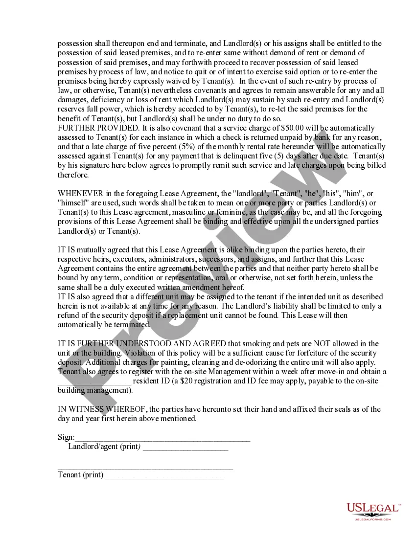 Preview Cooperative Lease Agreement