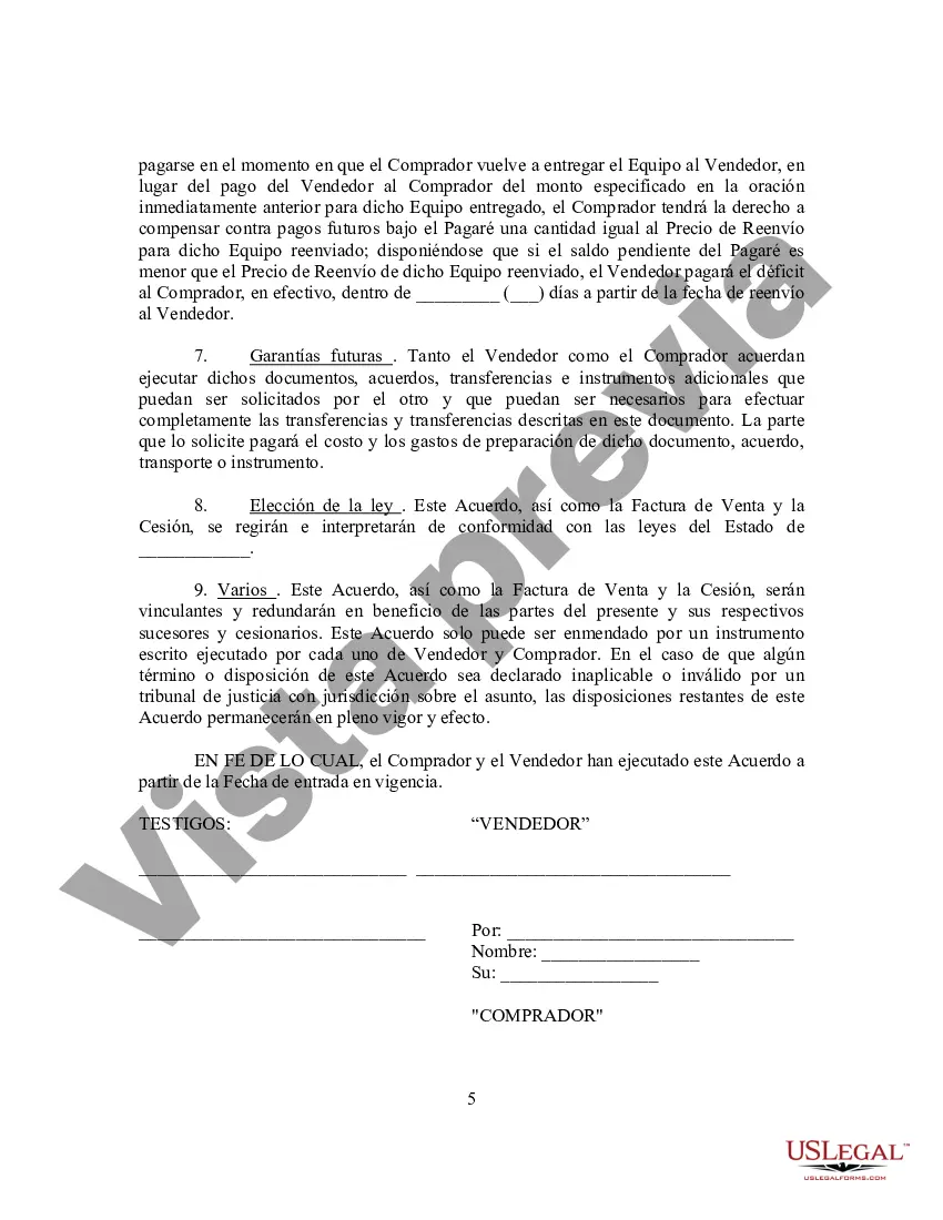 Preview Modelo de acuerdo de reventa de equipos corporativos
