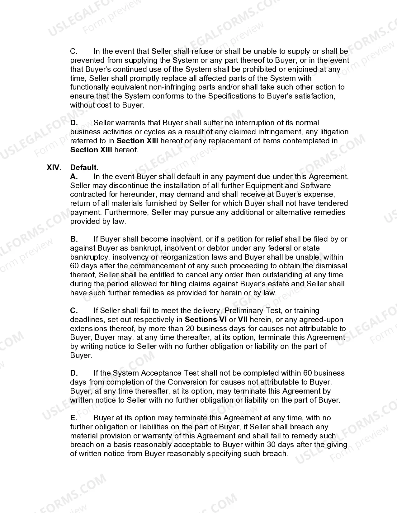 Preview Hardware Purchase and Software License Agreement