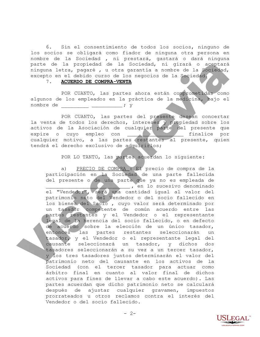 Preview Acuerdo de asociación para LLP