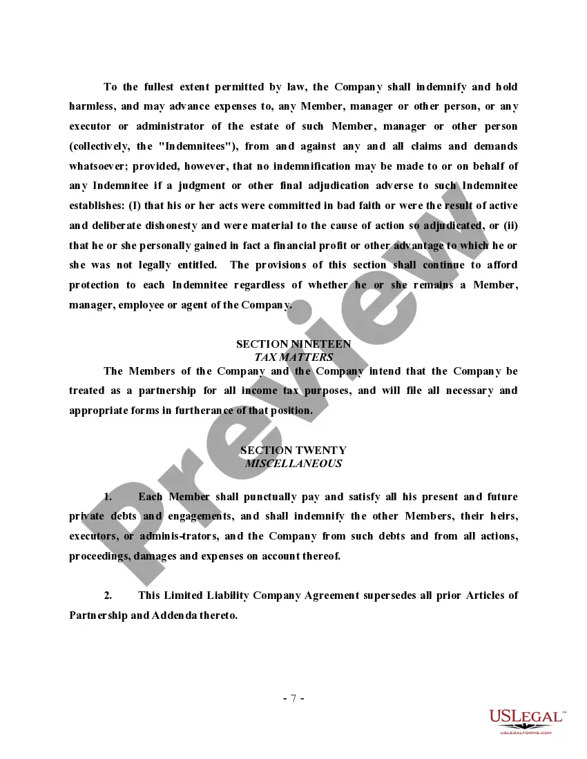 Get LLC Operating Agreement for Real Estate Preview LLC Operating Agreement for Real Estate