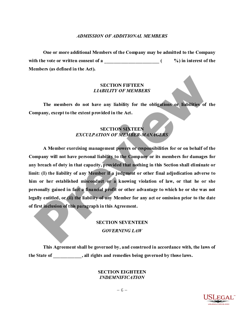 Sample LLC Operating Agreement How To Write An Operating Agreement 