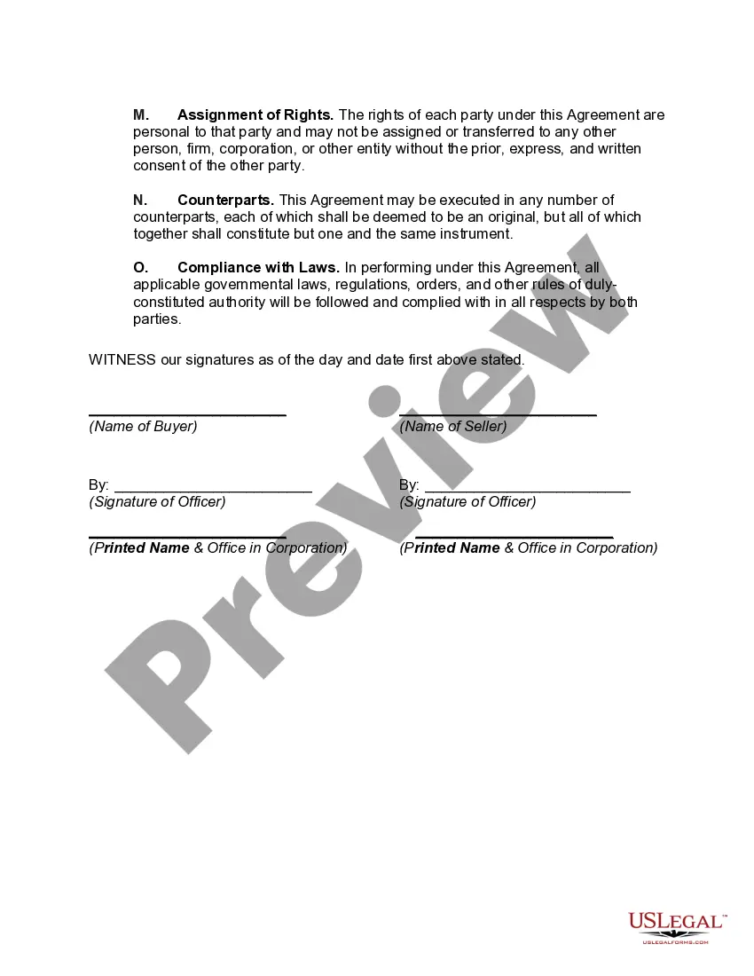 Get Agreement for Sale of Computer Hardware and Equipment Preview Agreement for Sale of Computer Hardware and Equipment