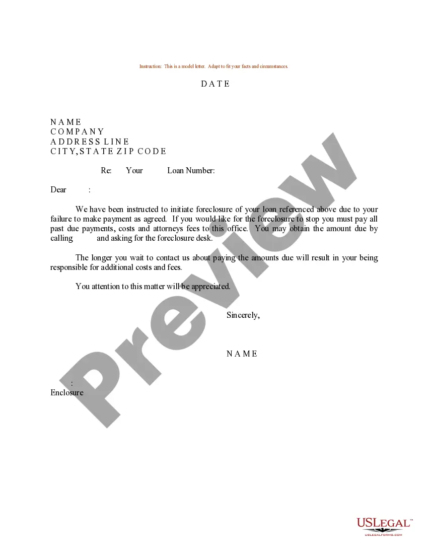 Get Sample Letters - A Package of Sample Letters and Forms for Foreclosure Preview Sample Letters - A Package of Sample Letters and Forms for Foreclosure