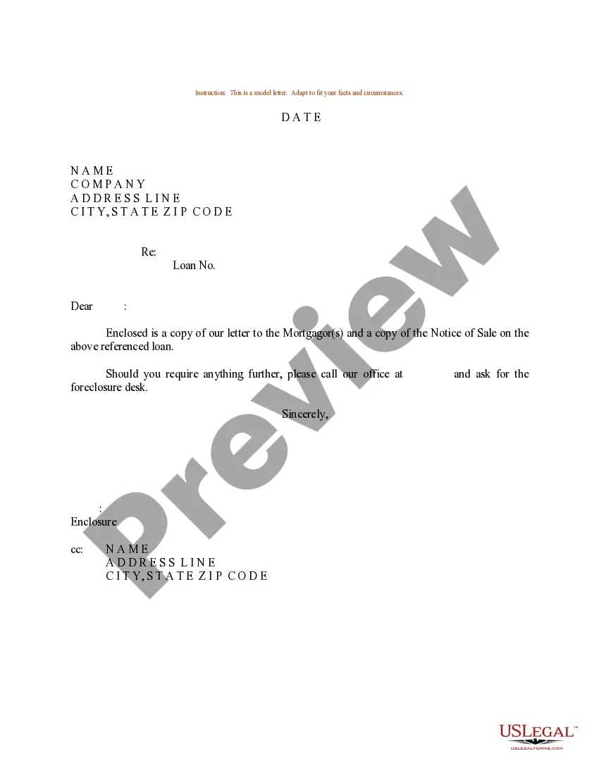 Get Sample Letters - A Package of Sample Letters and Forms for Foreclosure Preview Sample Letters - A Package of Sample Letters and Forms for Foreclosure