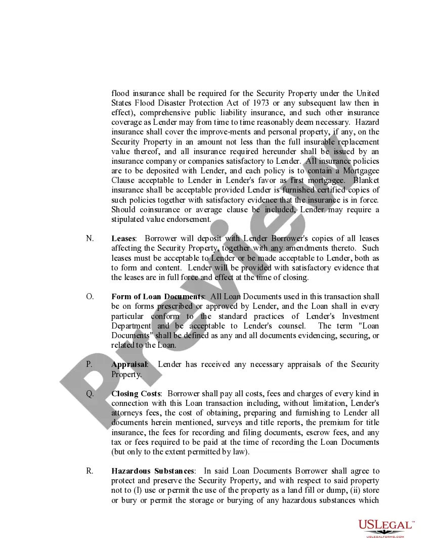 Get Loan Commitment Agreement Letter Preview Loan Commitment Agreement Letter