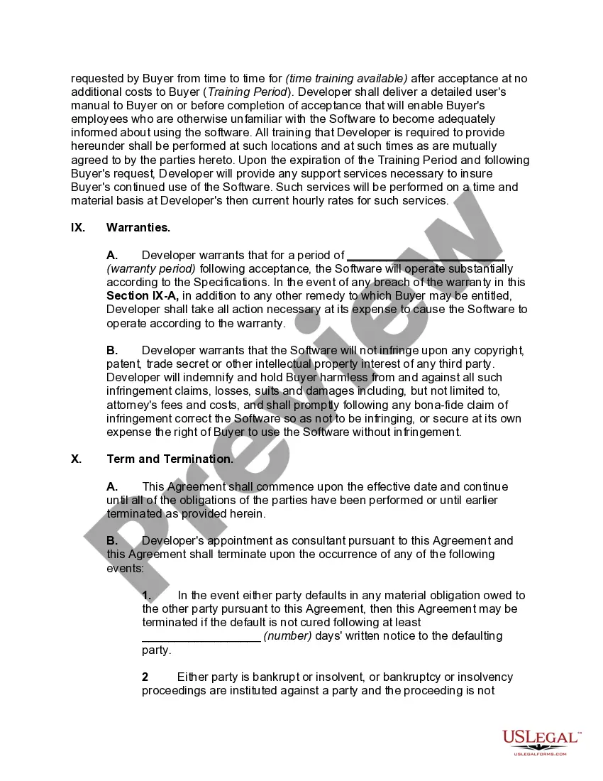 Get Software Development Agreement Preview Software Development Agreement