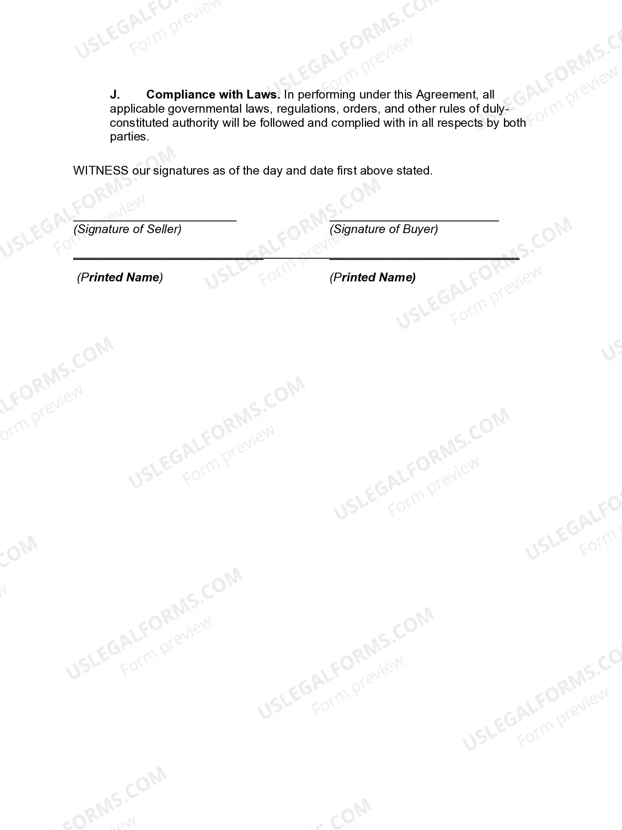 Preview Vehicle Sales Agreement