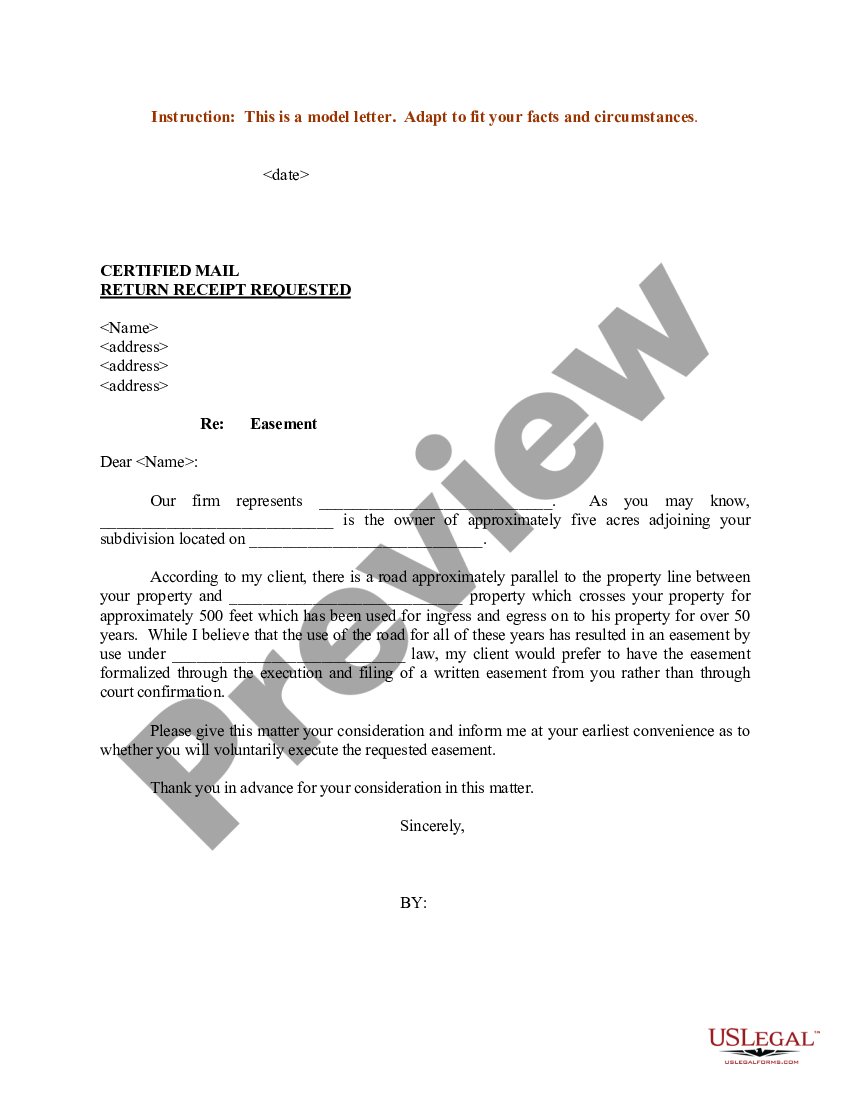 Request Letter With Signature Us Legal Forms 1400