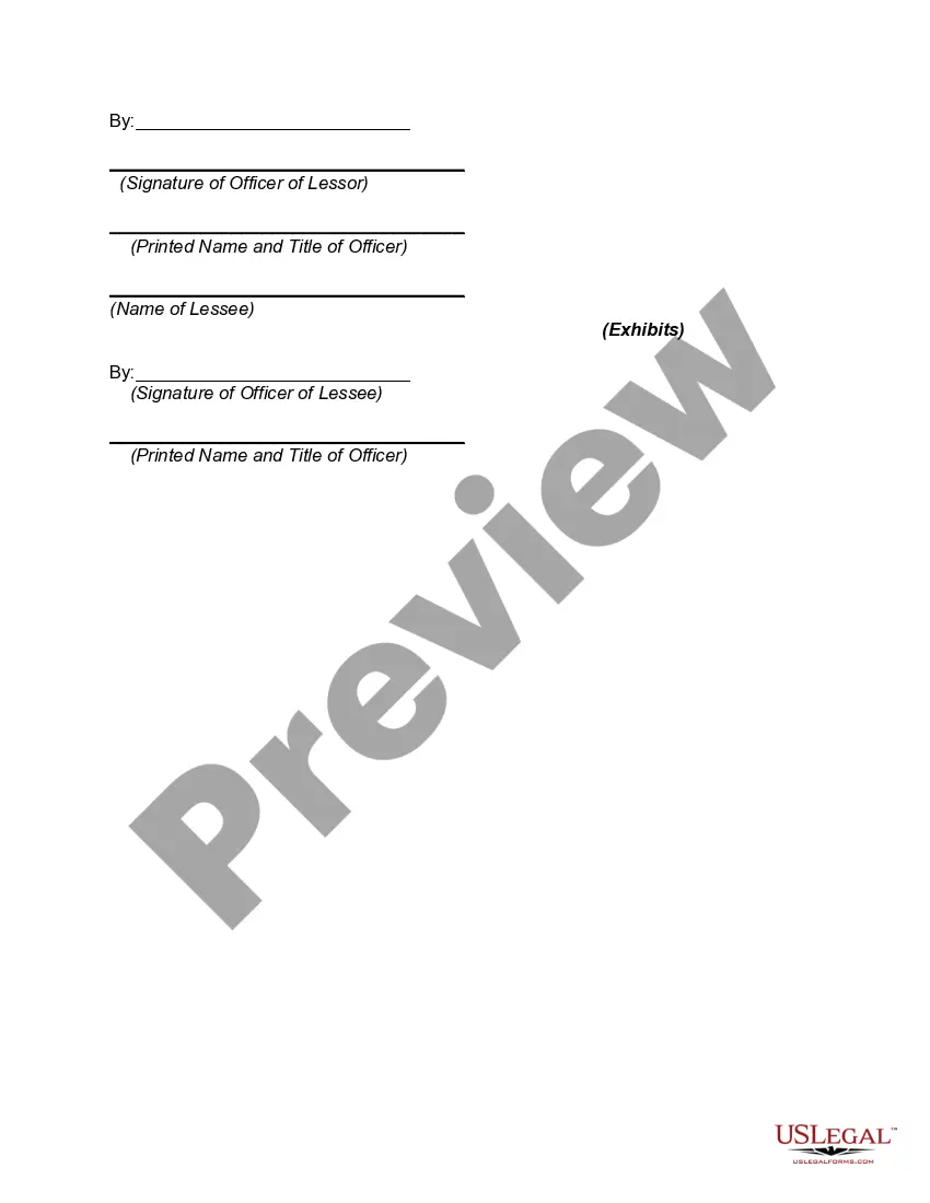 Preview Personal Property Lease of Furniture Between Sublessor and Sublessee of Office Lease Agreement