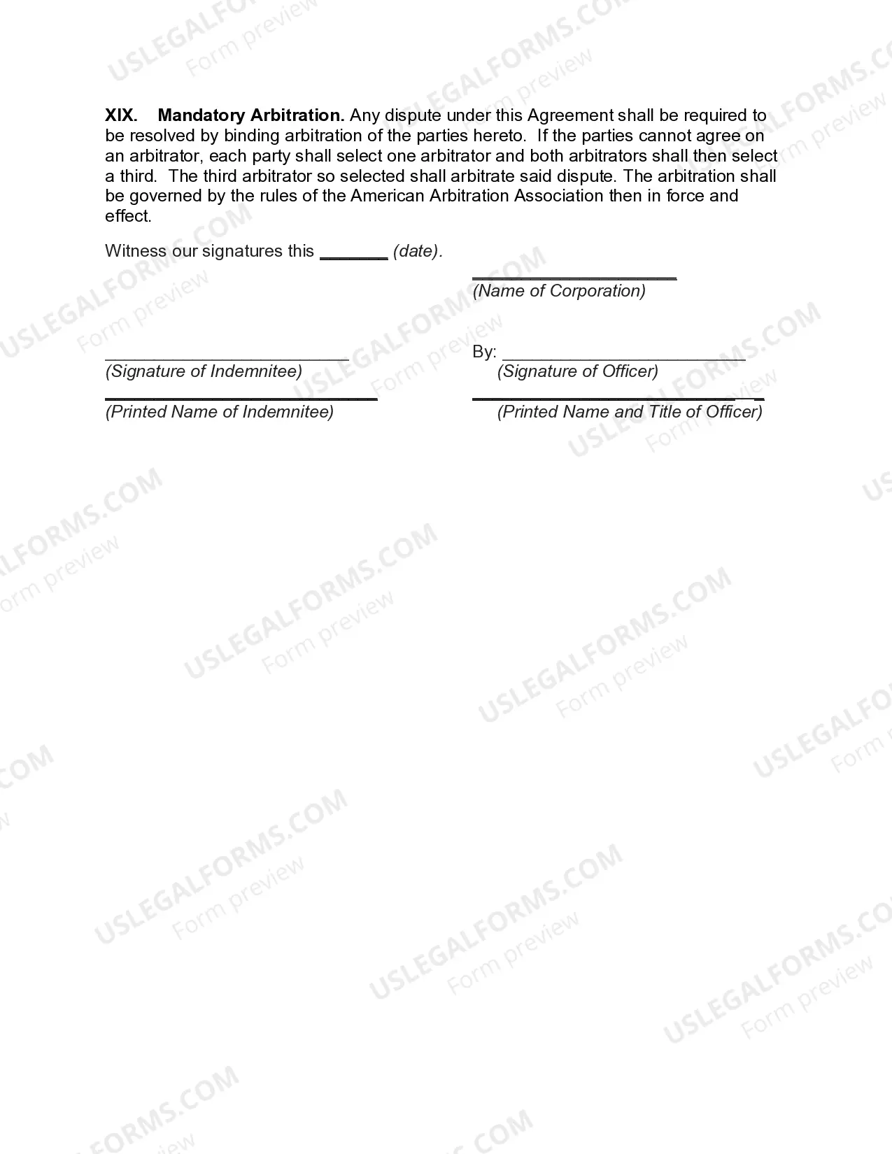 Preview Director's indemnification Agreement of Publicly Held Corporation Indemnifying Director and His or Her Spouse