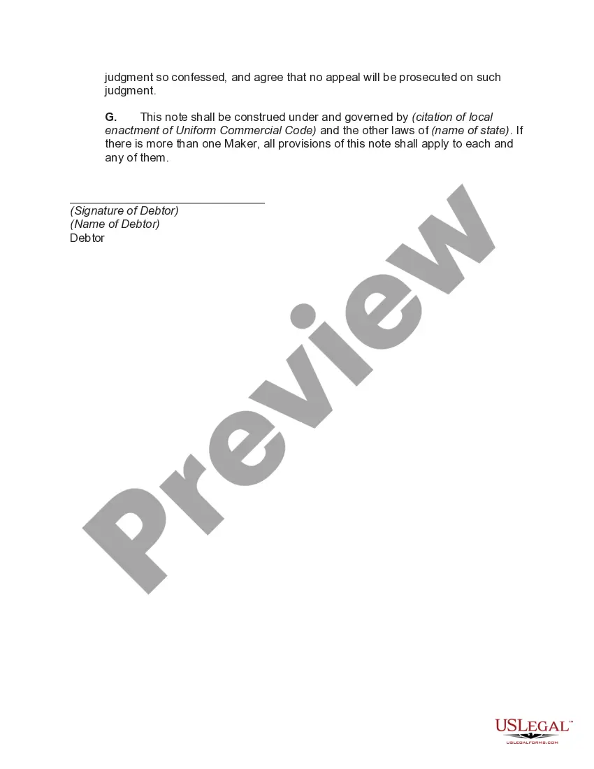 Preview Security Agreement and Retail installment Sale in Consumer Goods with Attached Note