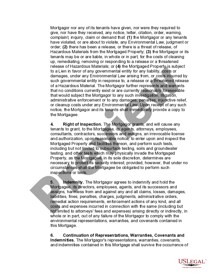 Preview Mortgage, Assignment of Rents and Profits, and Fixture Financing Statement Securing Revolving Line of Credit