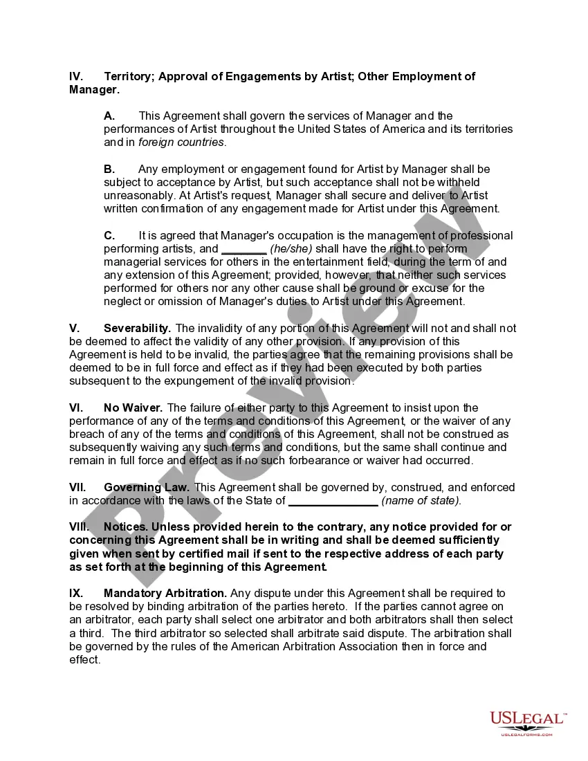 Get Contract between Exclusive Agent/Manager and Actor Preview Contract between Exclusive Agent/Manager and Actor