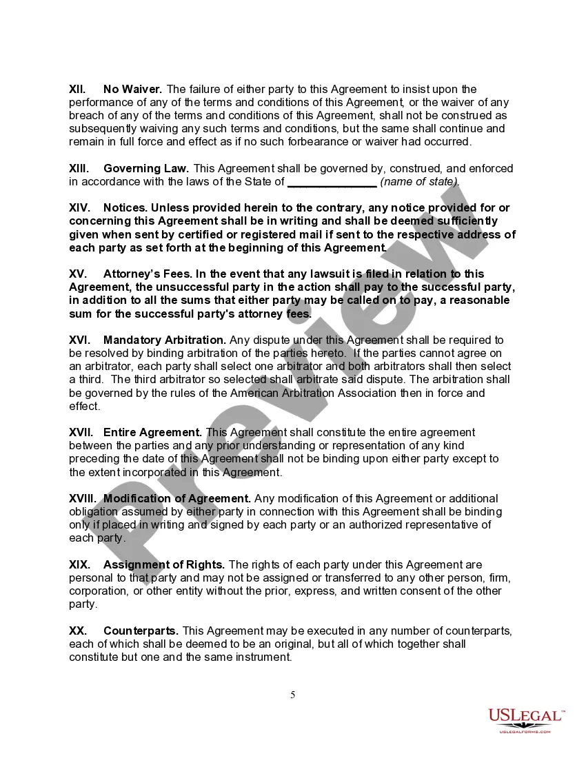 Get Agreement Not to Disclose Information During Negotiations Preview Agreement Not to Disclose Information During Negotiations