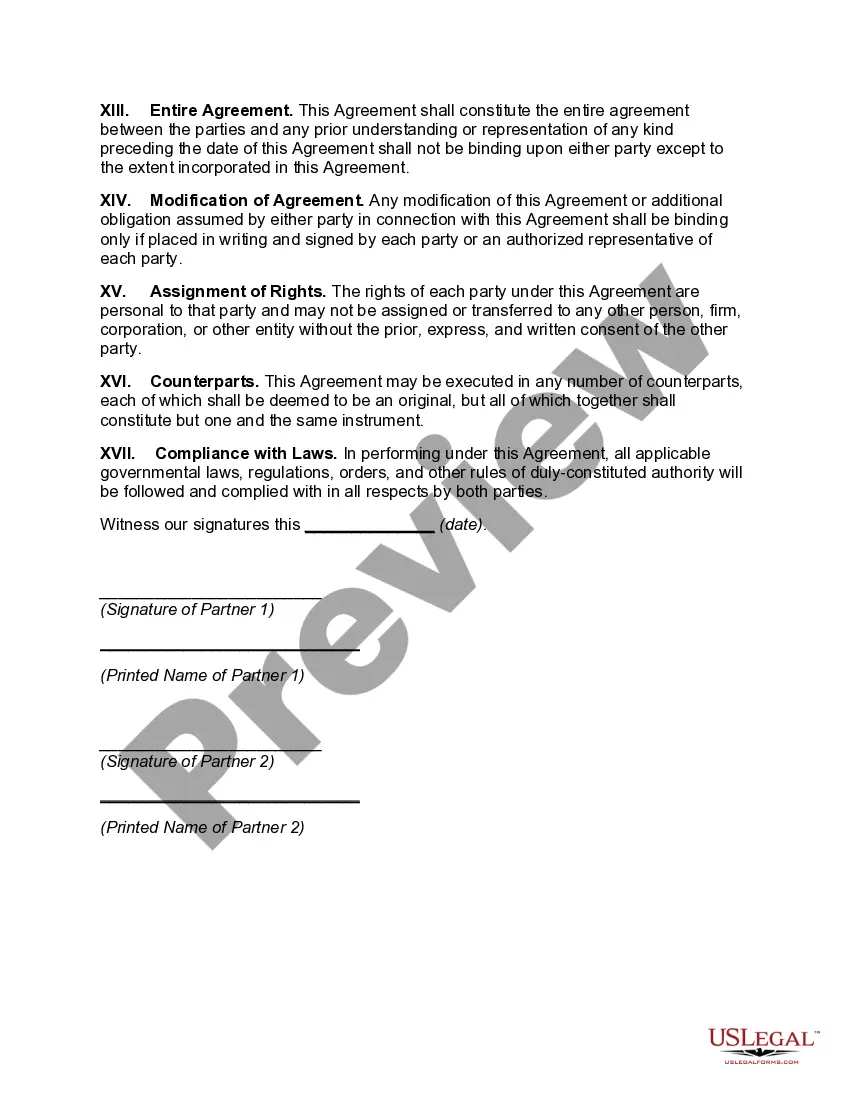 Preview Cross-Purchase Agreement of Professional Partnership with Life insurance to Fund Purchase of Deceased Partner's Interest