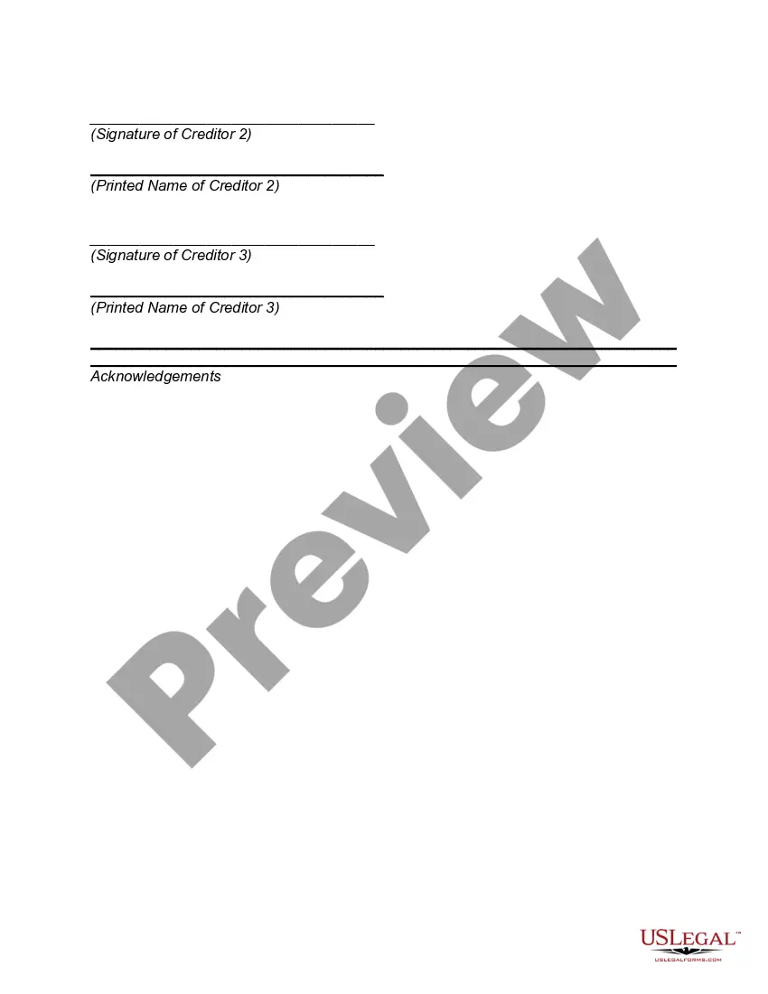Get Composition with Creditors with Debtor to Carry on Business under Inspection by Creditors' Committee and Debtor to Pay Full Amount of Debts Preview Composition with Creditors with Debtor to Carry on Business under Inspection by Creditors' Committee and Debtor to Pay Full Amount of Debts