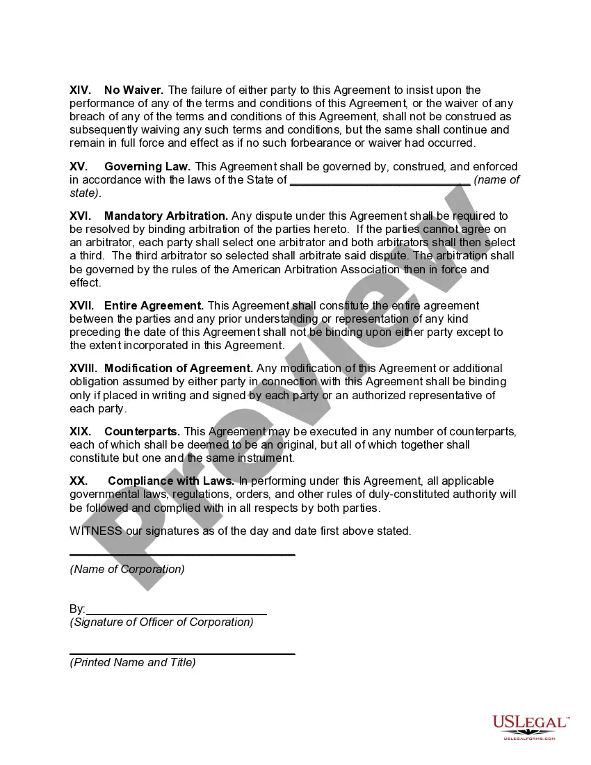 Preview Shareholders' Buy-sell Agreement for Professional Corporation with Option to Purchase Shares on Termination of Employment or Death of Shareholder -- Purchase by Corporation or Remaining Shareholders