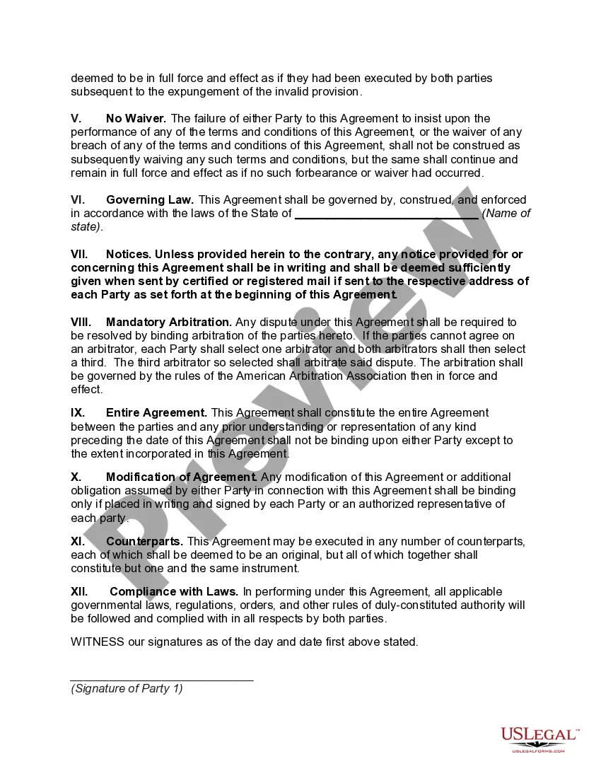 Preview Joint-Venture Agreement Regarding the Construction and Sale of Condominium Units