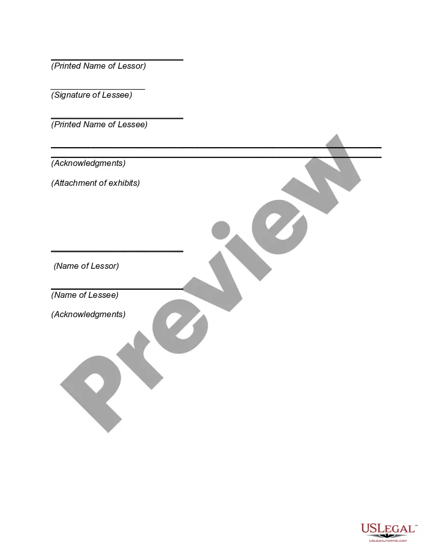Preview Cash Farm Lease with Lessee having the Right to Make Improvements and Receive Reimbursements for Unexhausted Improvements