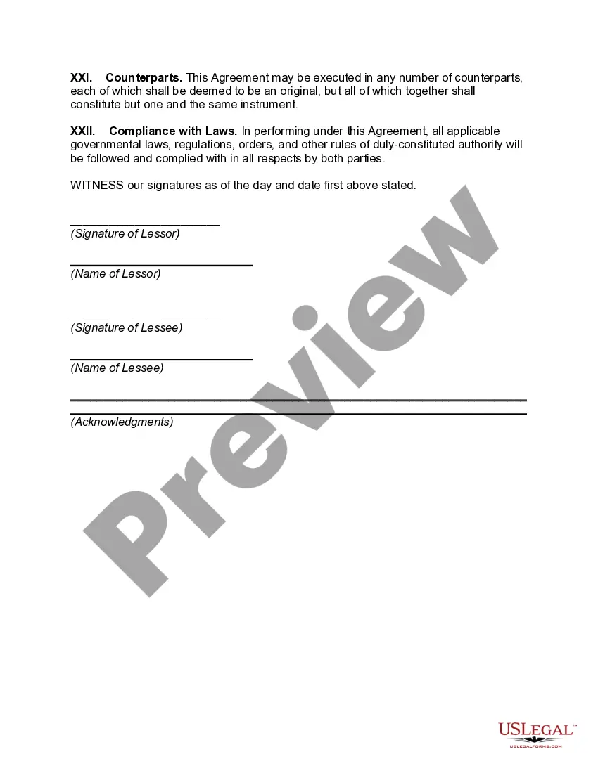 Preview Cash Farm Lease for Purpose of Producing Crops, Livestock, and Livestock Products, According to Land Use and Cropping Plan