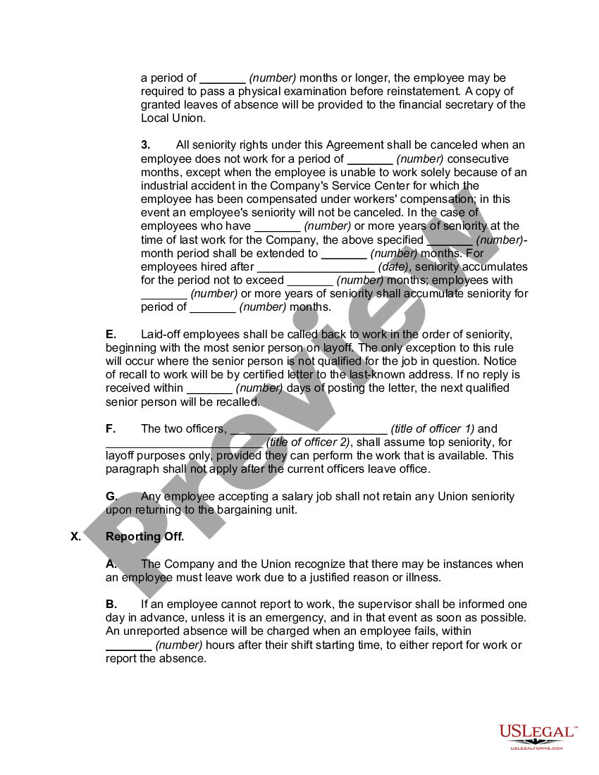 Collective Bargaining Agreement between Owner of Distribution Center ...