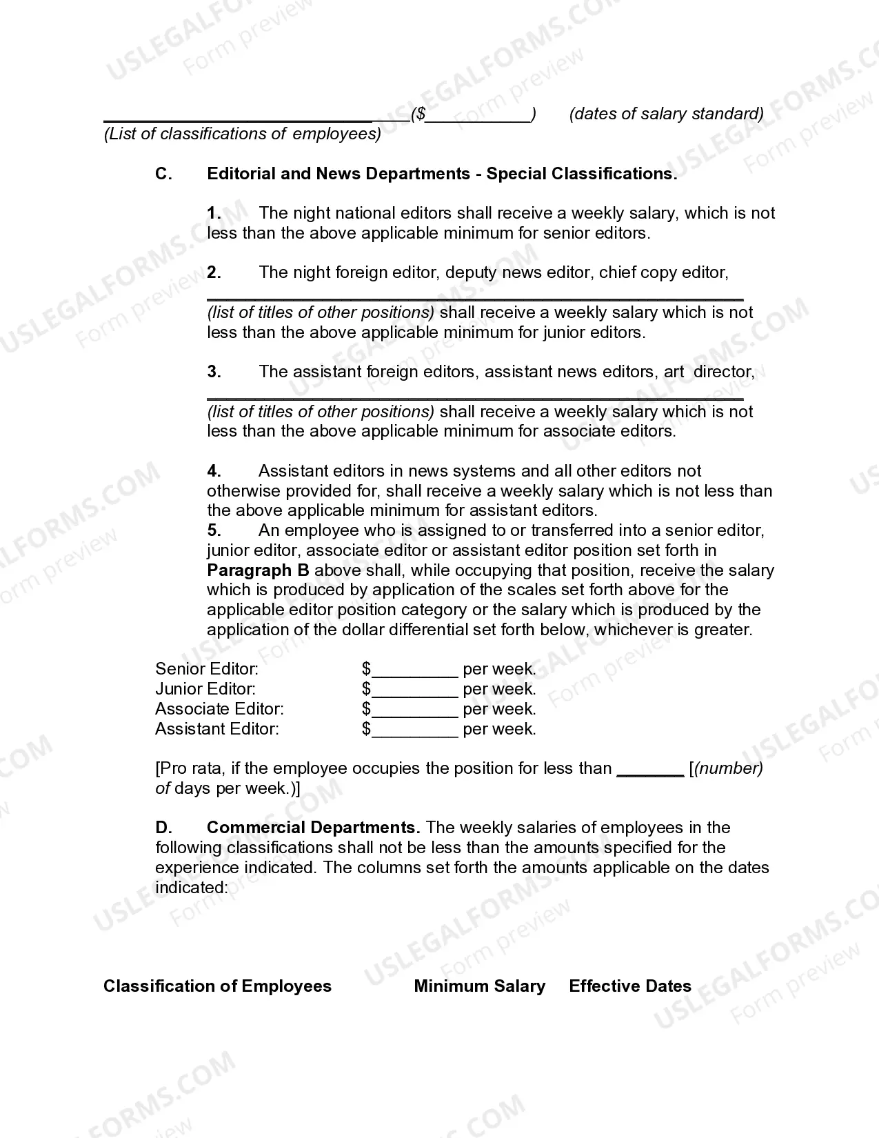 Preview Collective Bargaining Agreement Between Newspaper Publisher and Employee Union