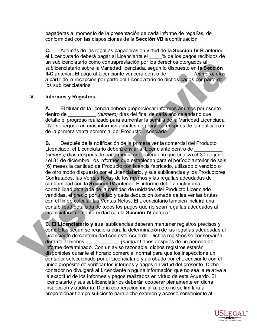 Preview Acuerdo de licencia de planta